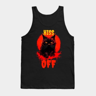 Angry Cat - Hiss Off Tank Top